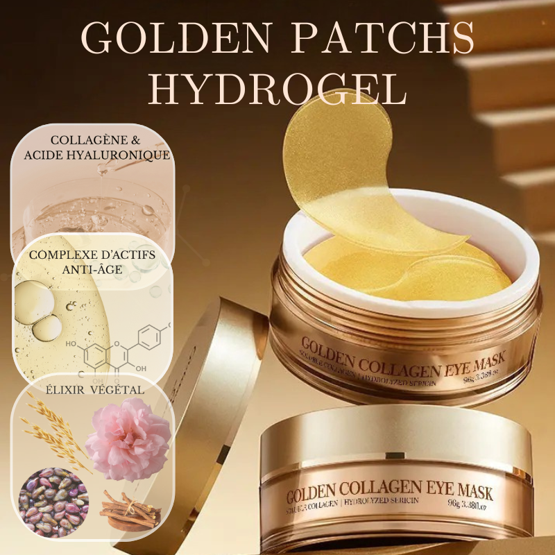 Boîte de Golden Patchs hydrogel