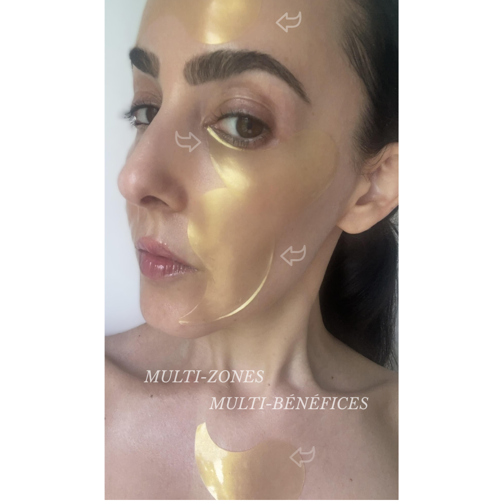 Boîte de Golden Patchs hydrogel